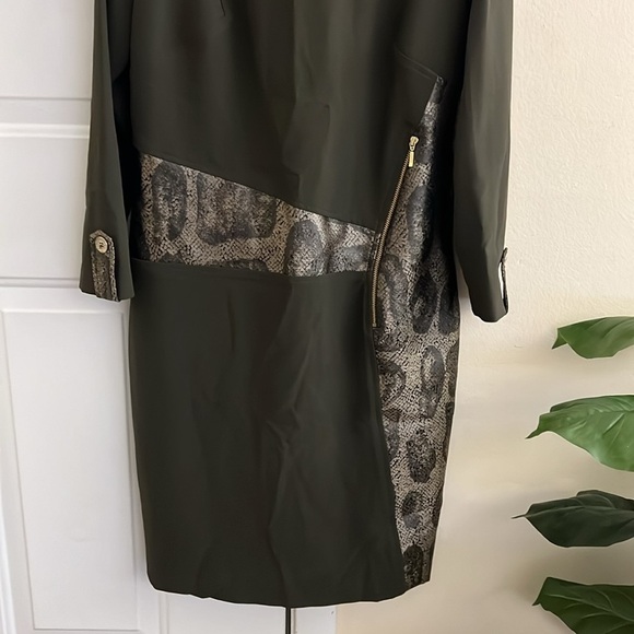 Laura Bernal Snakeskin Sheath Dress Size EU 40 US Medium - Picture 4 of 10